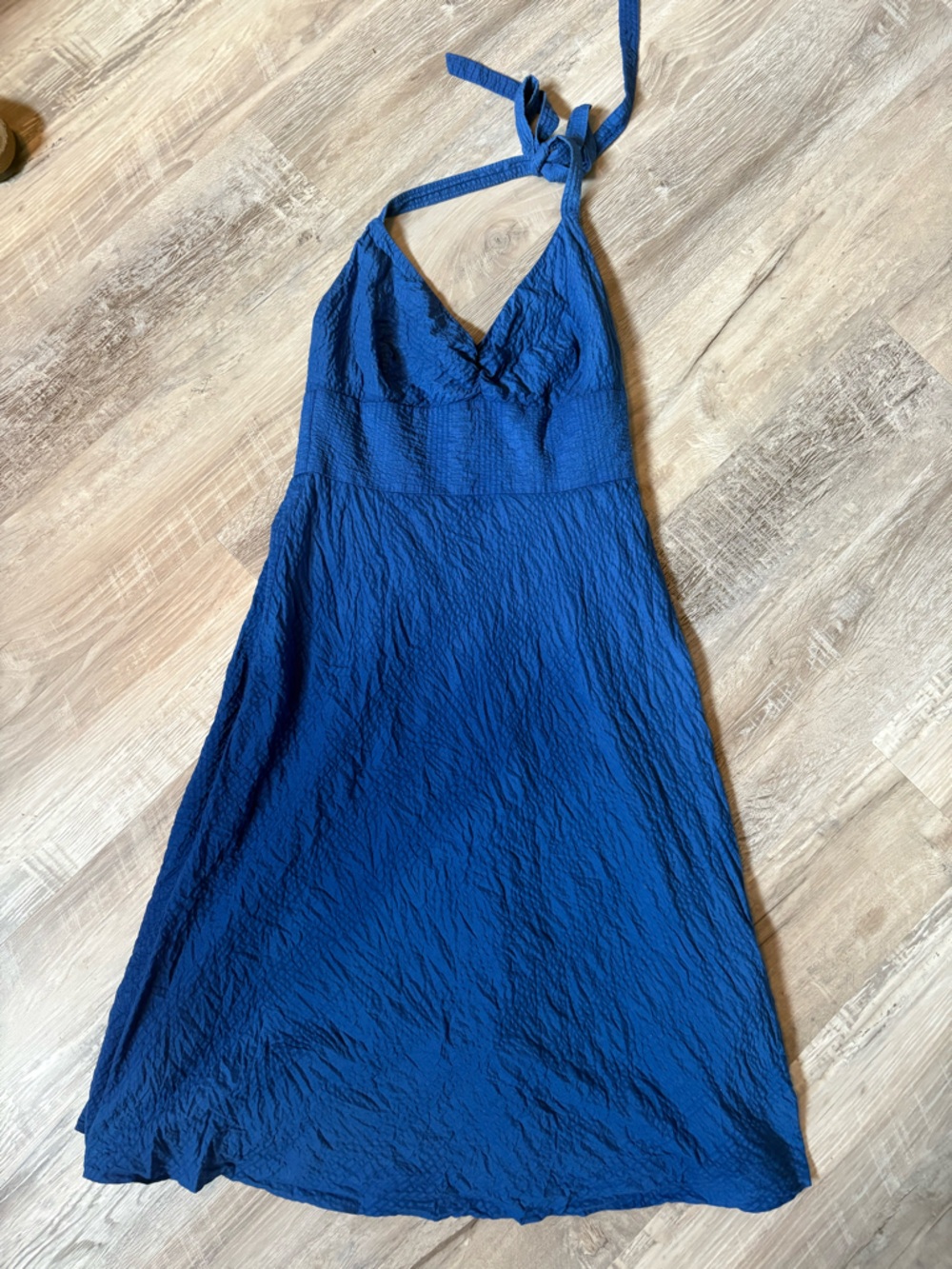 J.Crew Cobalt Blue “Audrey” Cotton Dress Size 2 100% cotton